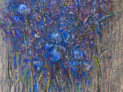 Alicja Orzechowska, Kompozycja kwiatowa, fragment, 2014